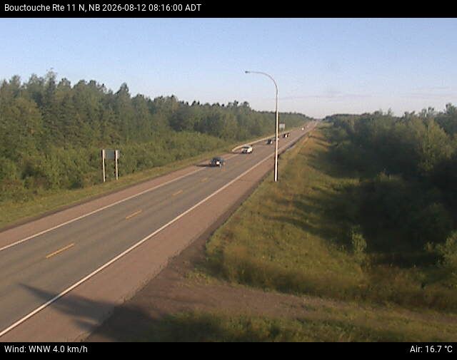 Web Cam image of Bouctouche (NB Highway 11)