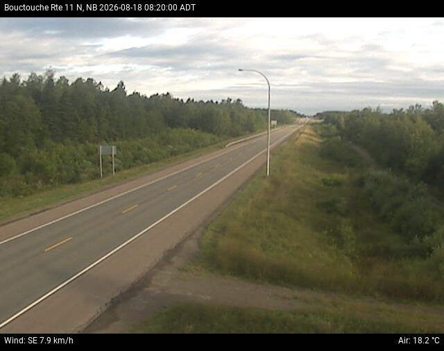 Web Cam image of Bouctouche (NB Highway 11)