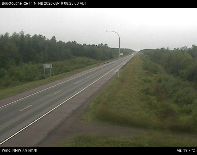 Web Cam image of Bouctouche (NB Highway 11)