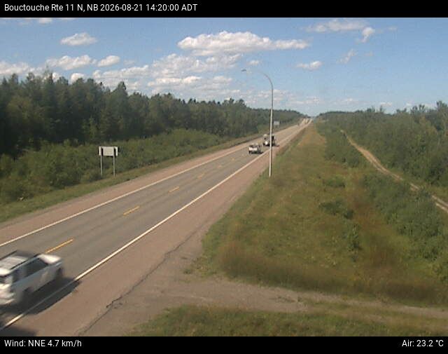 Web Cam image of Bouctouche (NB Highway 11)