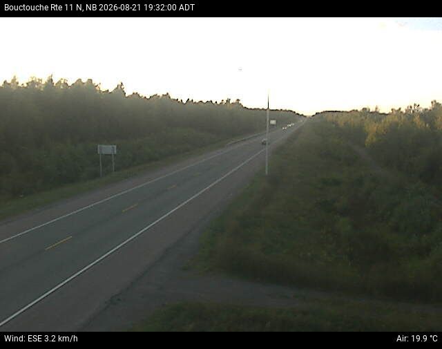 Web Cam image of Bouctouche (NB Highway 11)
