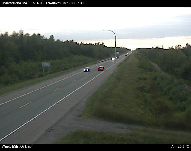 Web Cam image of Bouctouche (NB Highway 11)