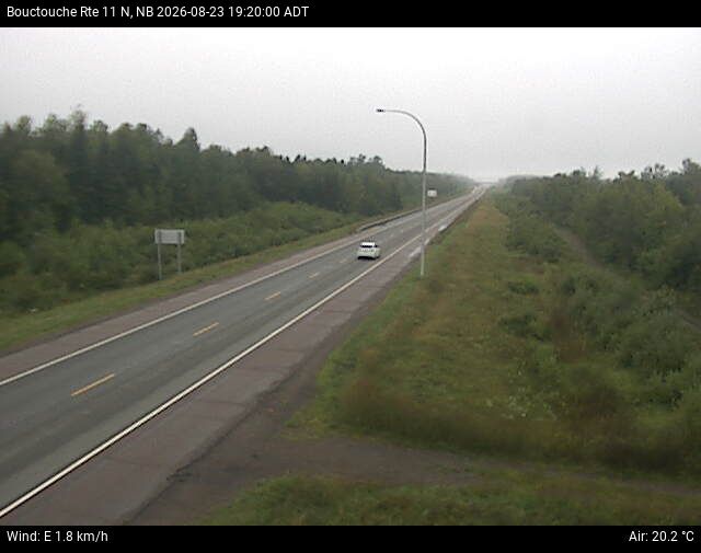 Web Cam image of Bouctouche (NB Highway 11)