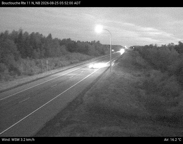 Web Cam image of Bouctouche (NB Highway 11)