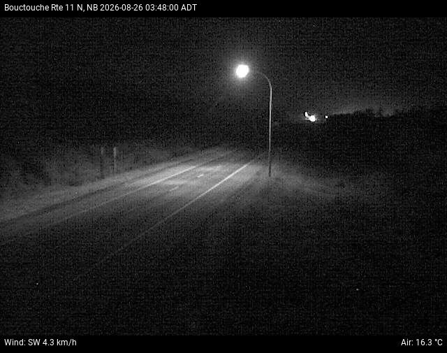 Web Cam image of Bouctouche (NB Highway 11)