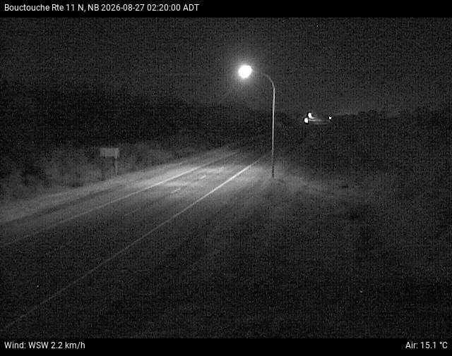Web Cam image of Bouctouche (NB Highway 11)