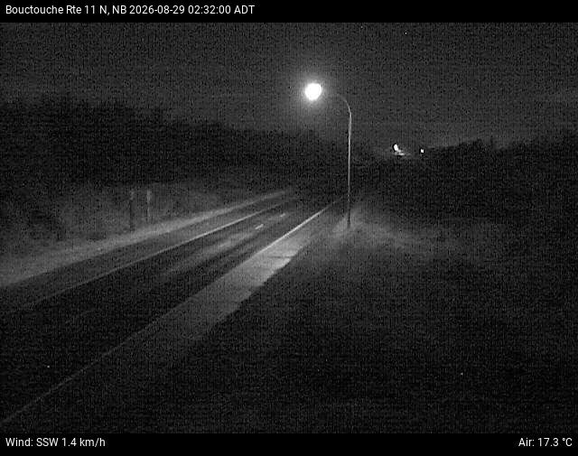 Web Cam image of Bouctouche (NB Highway 11)