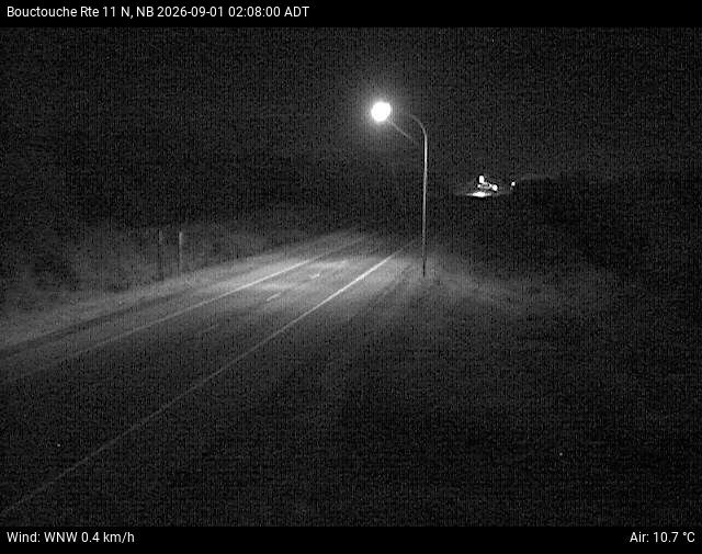 Web Cam image of Bouctouche (NB Highway 11)