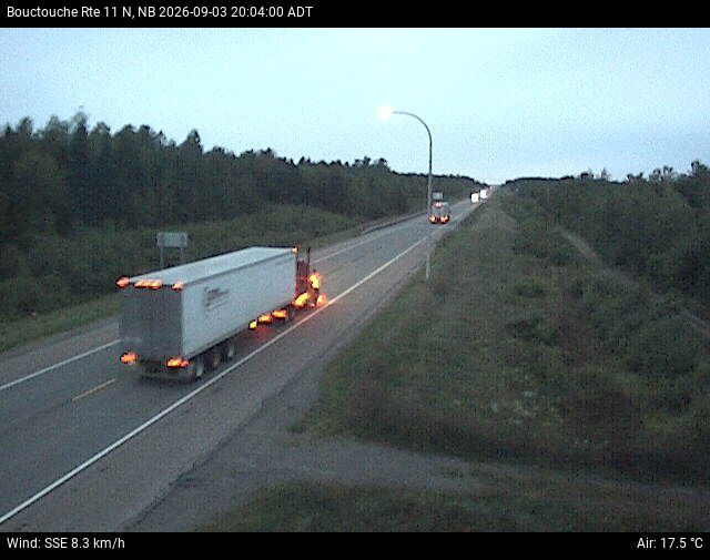Web Cam image of Bouctouche (NB Highway 11)
