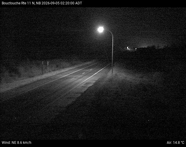 Web Cam image of Bouctouche (NB Highway 11)