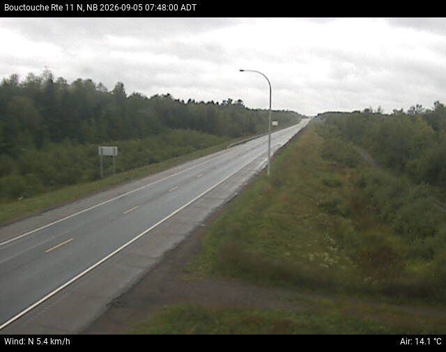 Web Cam image of Bouctouche (NB Highway 11)