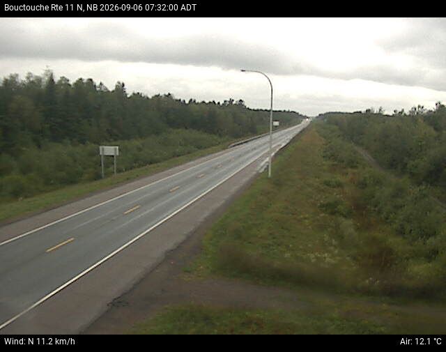 Web Cam image of Bouctouche (NB Highway 11)