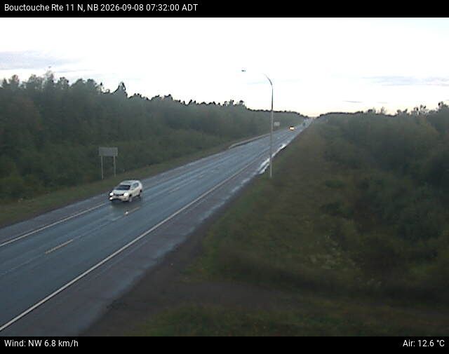 Web Cam image of Bouctouche (NB Highway 11)