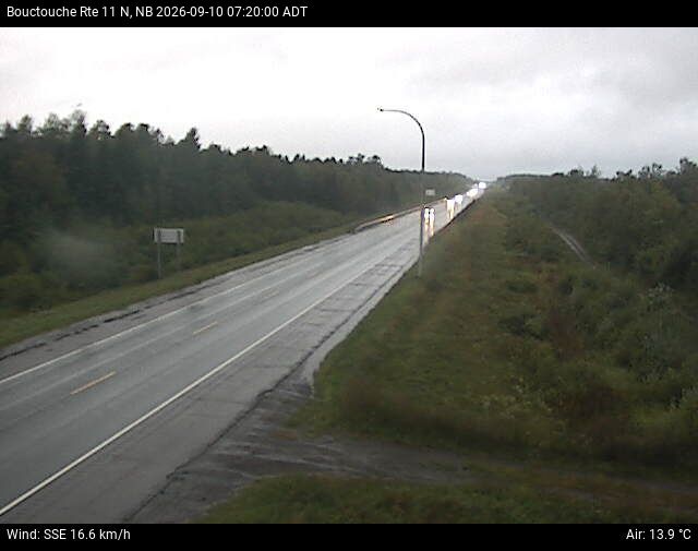 Web Cam image of Bouctouche (NB Highway 11)