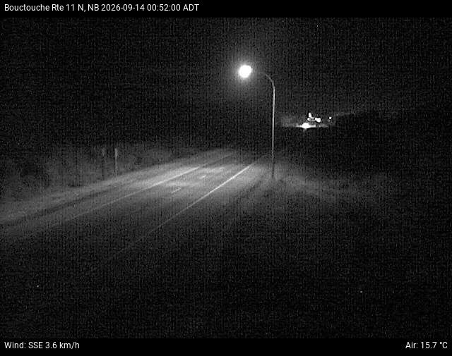 Web Cam image of Bouctouche (NB Highway 11)