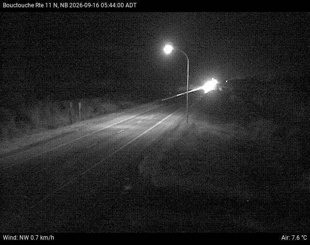 Web Cam image of Bouctouche (NB Highway 11)
