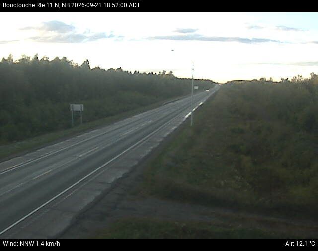 Web Cam image of Bouctouche (NB Highway 11)