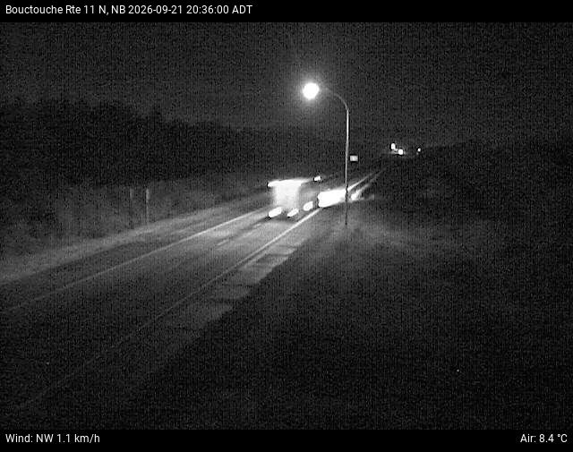 Web Cam image of Bouctouche (NB Highway 11)
