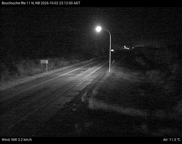 Web Cam image of Bouctouche (NB Highway 11)