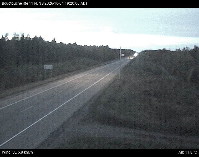 Web Cam image of Bouctouche (NB Highway 11)