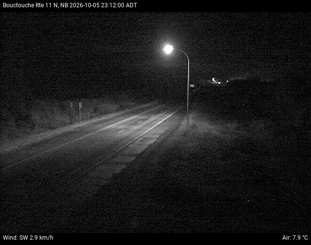 Web Cam image of Bouctouche (NB Highway 11)