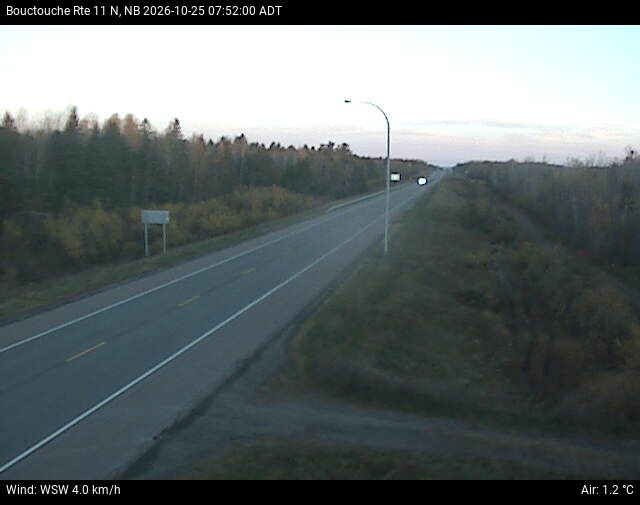 Web Cam image of Bouctouche (NB Highway 11)