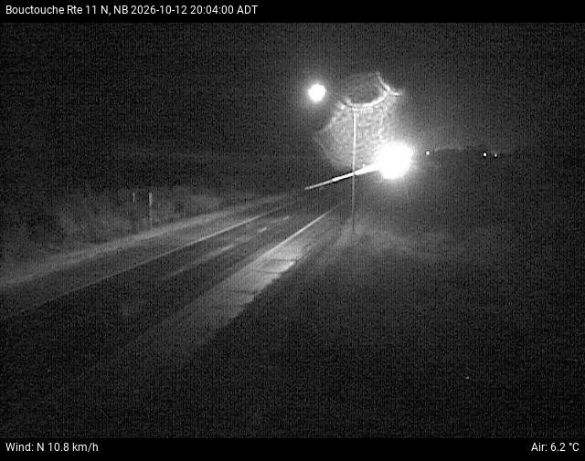 Web Cam image of Bouctouche (NB Highway 11)