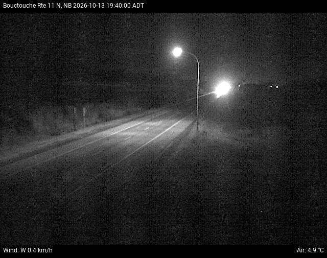 Web Cam image of Bouctouche (NB Highway 11)