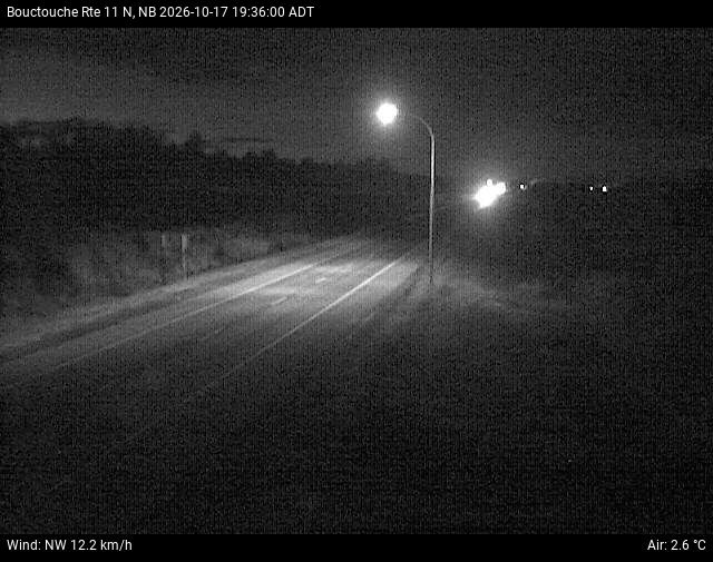 Web Cam image of Bouctouche (NB Highway 11)