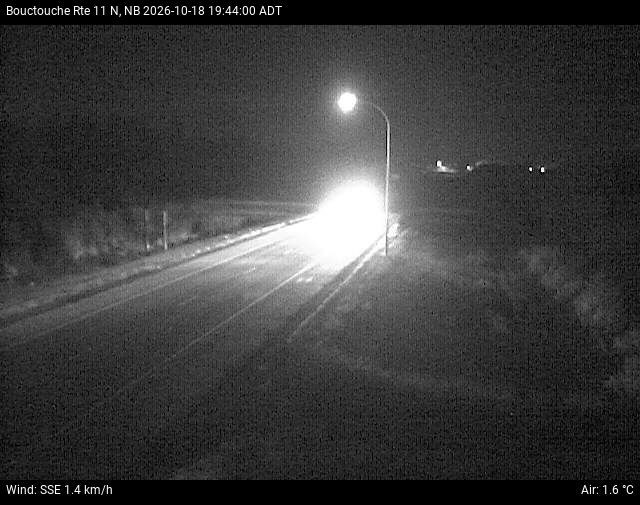 Web Cam image of Bouctouche (NB Highway 11)