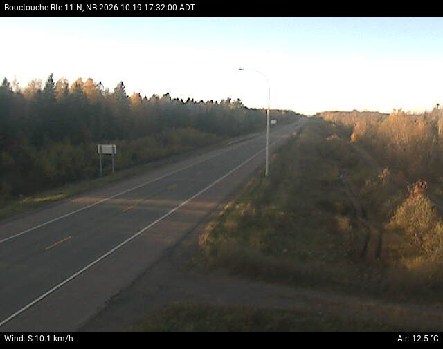 Web Cam image of Bouctouche (NB Highway 11)