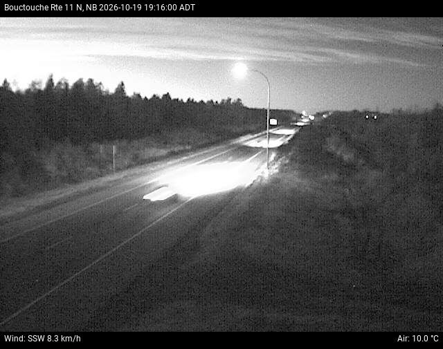Web Cam image of Bouctouche (NB Highway 11)