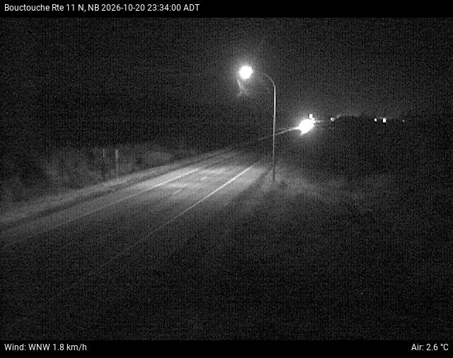 Web Cam image of Bouctouche (NB Highway 11)