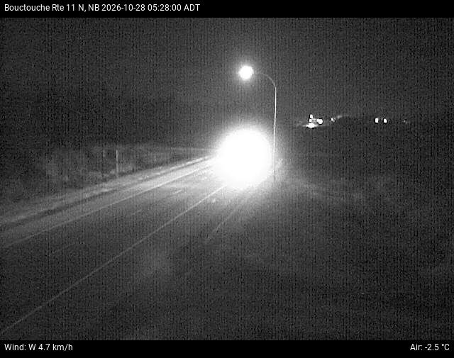 Web Cam image of Bouctouche (NB Highway 11)