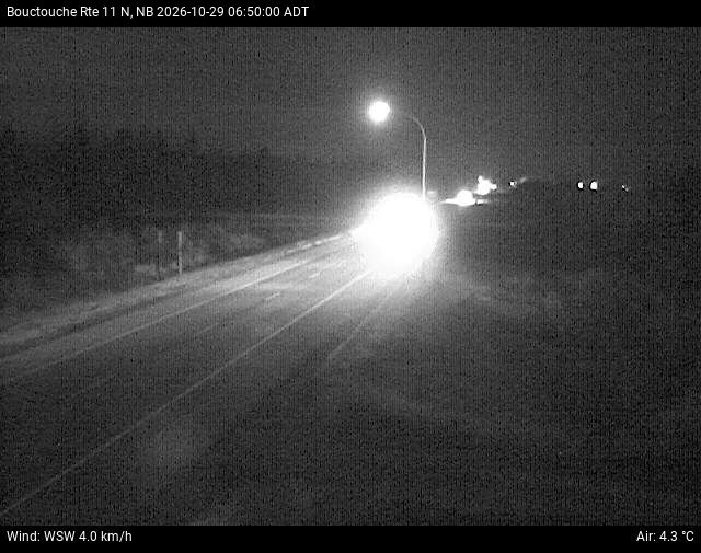 Web Cam image of Bouctouche (NB Highway 11)