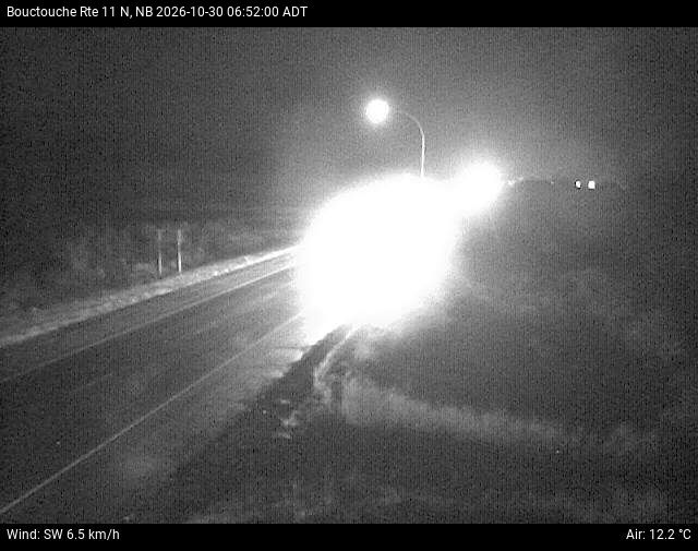Web Cam image of Bouctouche (NB Highway 11)