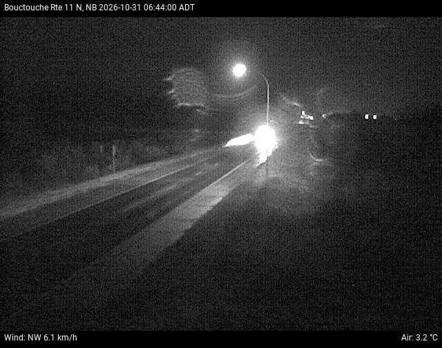 Web Cam image of Bouctouche (NB Highway 11)