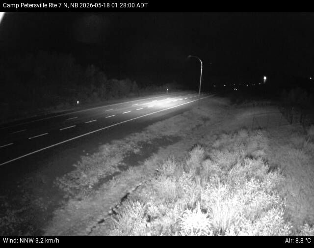 Web Cam image of Camp Petersville (NB Highway 7)
