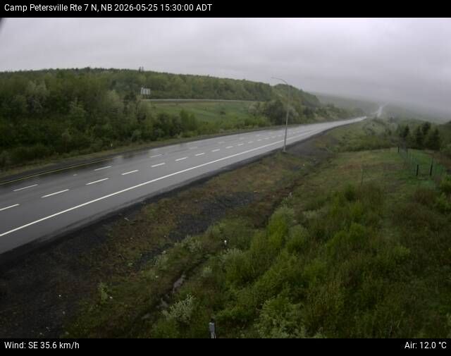 Web Cam image of Camp Petersville (NB Highway 7)