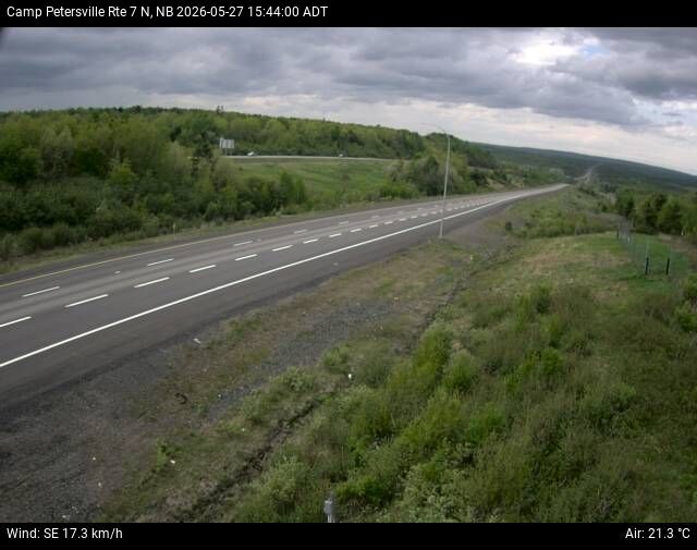 Web Cam image of Camp Petersville (NB Highway 7)