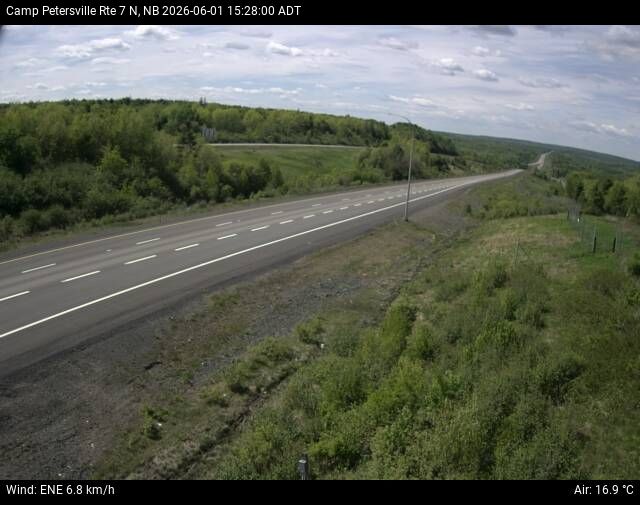 Web Cam image of Camp Petersville (NB Highway 7)