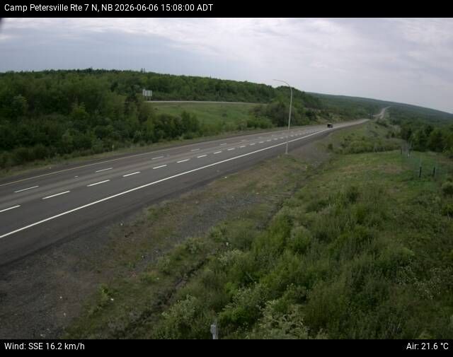 Web Cam image of Camp Petersville (NB Highway 7)