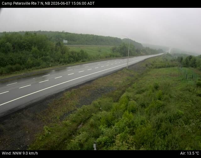 Web Cam image of Camp Petersville (NB Highway 7)