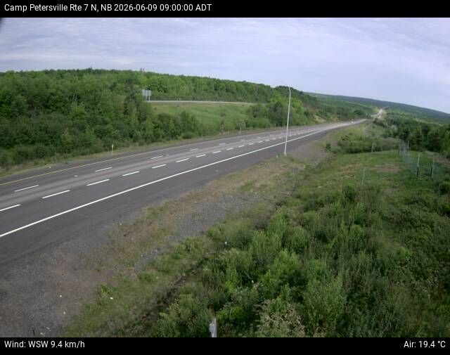 Web Cam image of Camp Petersville (NB Highway 7)