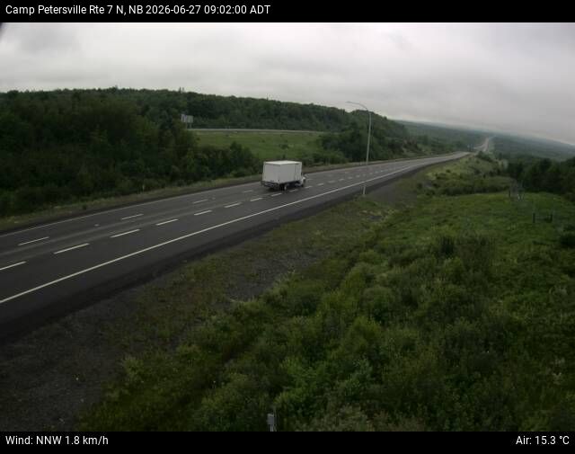 Web Cam image of Camp Petersville (NB Highway 7)
