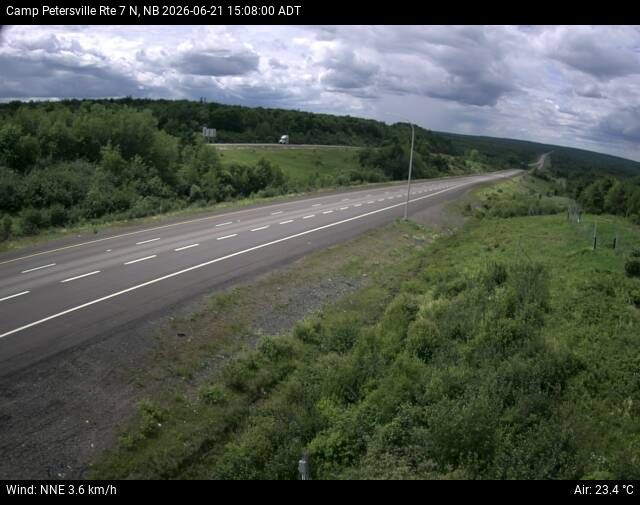 Web Cam image of Camp Petersville (NB Highway 7)