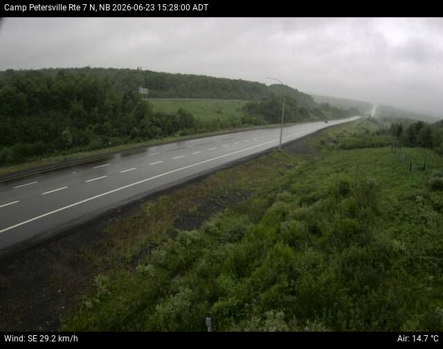 Web Cam image of Camp Petersville (NB Highway 7)