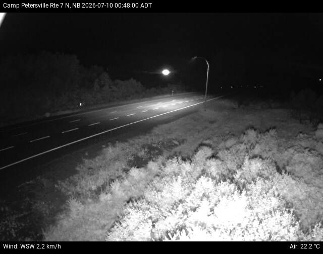 Web Cam image of Camp Petersville (NB Highway 7)
