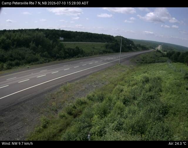 Web Cam image of Camp Petersville (NB Highway 7)