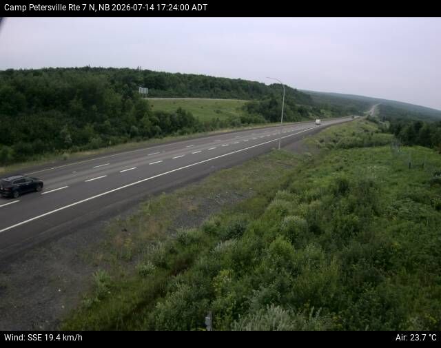 Web Cam image of Camp Petersville (NB Highway 7)